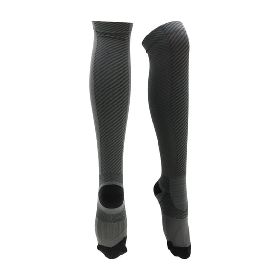 Unique Bargains Cycling Socks Anti-Friction Outdoor Bike Socks Dark Gray Size M Neutral and Universal 1 Pair Colorblock Twill