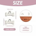 thumbnail image 4 of GKNET 100pcs Alloy Charms Bone Shape Dog Pet Theme Pendants Antique Silver 7x11mm, 4 of 6