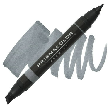 Prismacolor Premier Double-Ended Art Marker, Chisel-Fine, Neutral Gray 0.5