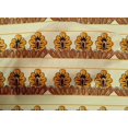 thumbnail image 4 of oneOone Cotton Cambric Fabric Floral Block Printed Craft Fabric BTY 56 Inch Wide, 4 of 4