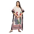 thumbnail image 4 of Caftans pour Femmes Longue Maxi Grande Taille Robe Caftans Manches 3/4 Robes pour Dames Filles en Ligne, 4 of 6