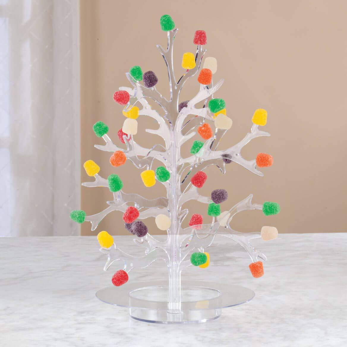 Mini Candy Topper Gumdrop Candy Christmas Tree Ornaments 31 pc 