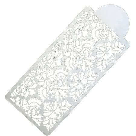 

Hfyihgf Baking Tool Side Decor Mould Damask Lace Flower Border Fondant Cake Stencil