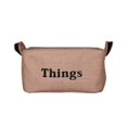thumbnail image 1 of EIMELI Home Storage Basket Jute Organizer Books Cosmetic Snacks Sundries Box Shelves Large Capacity Clothing Sorting Boxes, 1 of 9