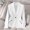 White#2, variant on Rollbacks & More GaThRRgYP Womens Coats Outerwear Winter,Ladies Long-sleeved Lapel Solid Color Temperament Casual Suit Jacket Green S