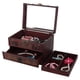 thumbnail image 1 of Caja organizadora con diseño de cerradura caja de almacenamiento de joyas para el hogar viajes Camping oficina ANGGREK Otros, 1 of 8
