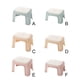 thumbnail image 5 of Matsuzay Taburete escalonado de plástico, taburetes gruesos antideslizantes, asiento para cambiar zapatos, mueble, banco, baño, dormitorio, Conjuntos de muebles de dormitorio Beige S, 5 of 6