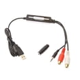 thumbnail image 1 of USBGear USB to 1/8" Straight-Tip (3.5mm) / Stereo RCA Audio Capture Device, 1 of 4