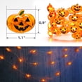 thumbnail image 3 of Cadena de luces Jnaurb Halloween Pumpkin, 13.5 pies, 40 LED, x2, 3 of 7