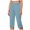 Solid, variant on Njagoc3 Womens High Waist Capri Pants, Loose Fit, Solid Color, Casual Summer Daily & Office Wear
