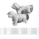 thumbnail image 3 of Poncho transparente impermeable para mascotas - Material TPU, fácil de poner y quitar - para perros y gatos pequeños y grandes - Impermeable y ligero para uso en exteriores, 3 of 8