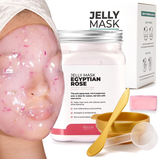 Máscara de gelatina BRÜUN Peel-Off Egyptian Rose 680 ml para 30-35 usos