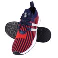 thumbnail image 2 of Zapatillas de running y senderismo transpirables para hombre, para primavera e invierno, talla 43, color azul y rojo, Athletic Adventure, 2 of 8