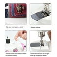 thumbnail image 3 of Household Electric Mini Sewing Machine Clothes Pants Socks Double Speeds Sewing Machine Tailor Tool, US Plug, 3 of 9