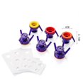 thumbnail image 5 of 3pcs Bottle Cap Holder Kit Plastic Bottle Holder Useful Shampoo Holder Flip-it Leakproof Cover Reverse Holder Cap Set, 5 of 5