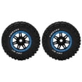 thumbnail image 4 of Rubber Tire Skin, Good Grip 2Pcs RC Tire  For ZD Racing 1/7 -07 RC Car Blue, 4 of 8