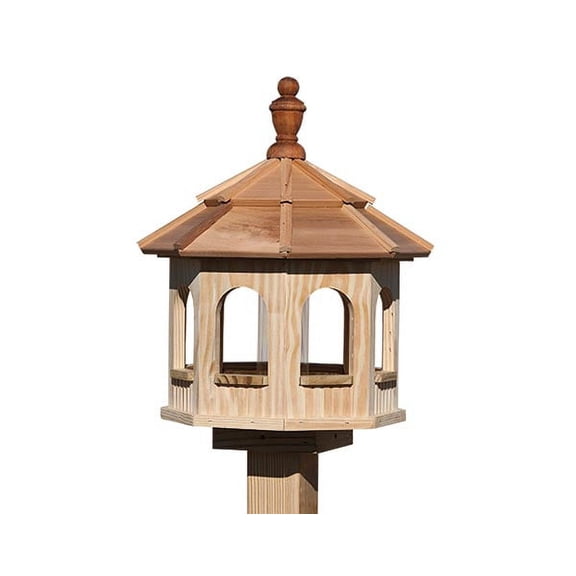 16" Treated Pine Octagon Birdfeeder