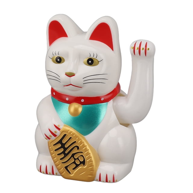 Lucky Fortune Cat Home Escritorio Energía solar Brazo agitador 5 pulgadas ANGGREK Otros