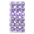thumbnail image 2 of 36Pcs Christmas Ornaments For Xmas Christmas Tree Plastic Christmas Ornaments Mini Shatterproof Christmas Tree Hanging Kit For Christmas Tree Wedding Party, 2 of 9
