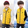 thumbnail image 5 of Mustard Yellow Boy Girl Kids Girl Boy Print Vest Coats for Child Heated Cami Tank Fall Winter Outfits 2025 Soft Comfy Clothes Fashion Country Concert Y2K 4 Years, 5 of 7
