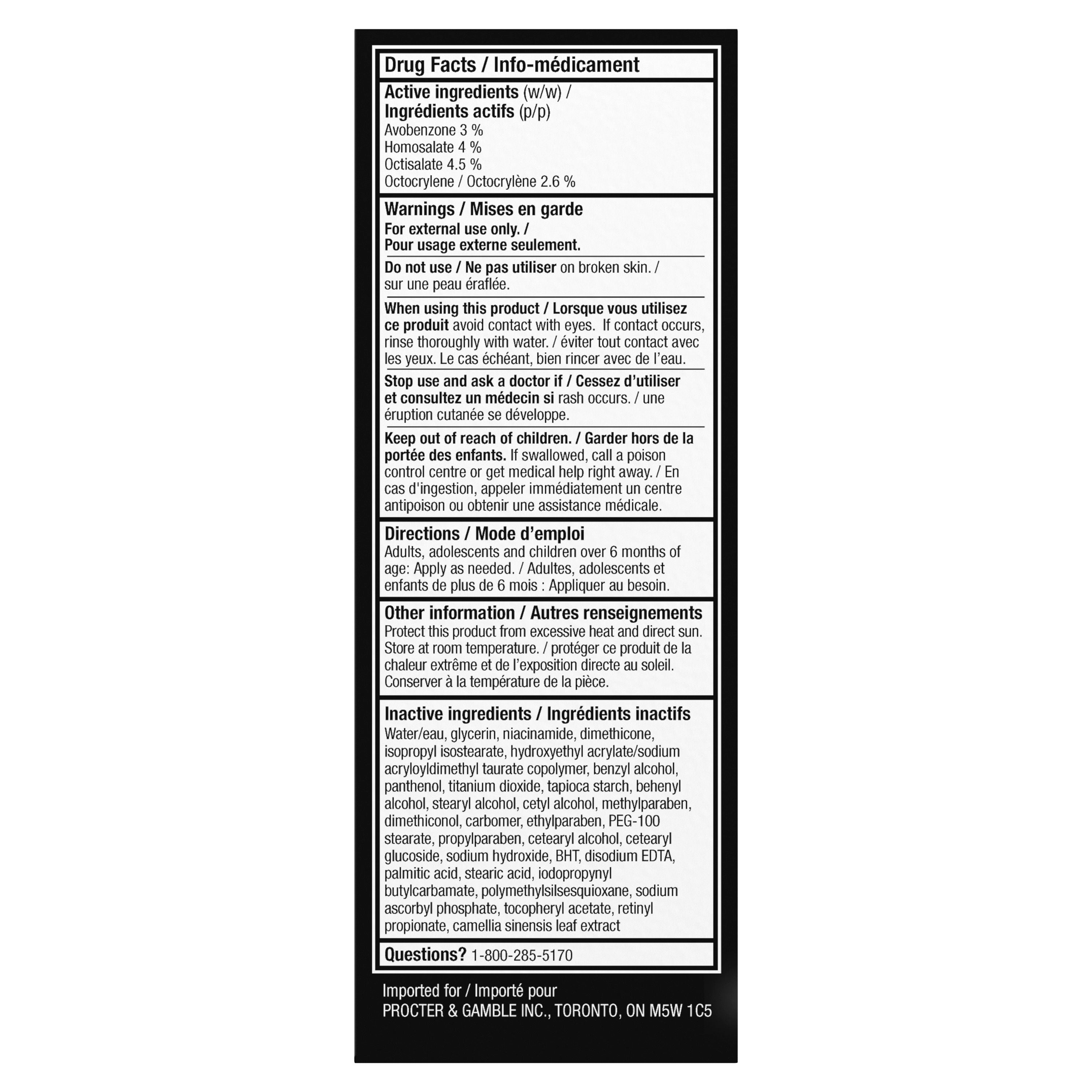 Hydratant pour le visage Olay Total Effects FPS 15, non parfumé