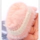 thumbnail image 3 of Guantes de invierno con imitación de piel de visón para estudiantes, cálidos, con forma de chanclas, de medio dedo, resistentes al viento y al frío, con forma de pata de gato, 3 of 5