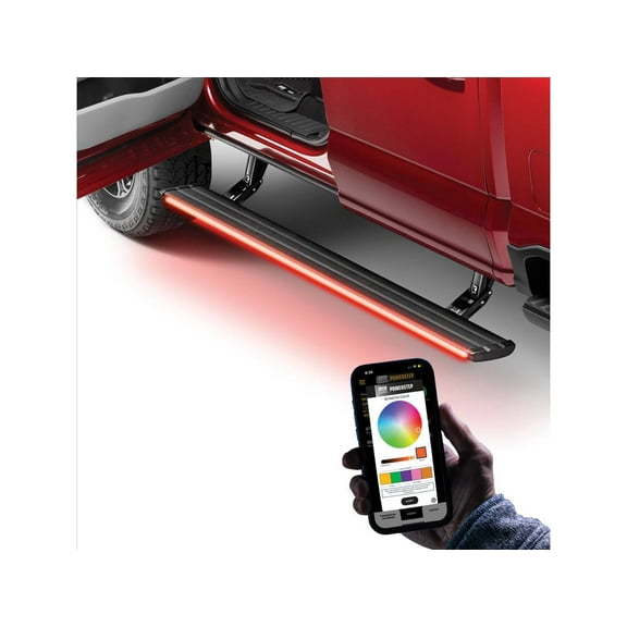 AMP Research by RealTruck PowerStep Vision Steps Fit 22-24 Ford F250/F350/F450 SuperCrew