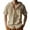 Beige, variant on Yiaimeir Men's Linen Quick-Dry Hoodie Shirts Summer Casual Loose Breathable Button-Down Short Sleeve Hoodies，Size M-3XL