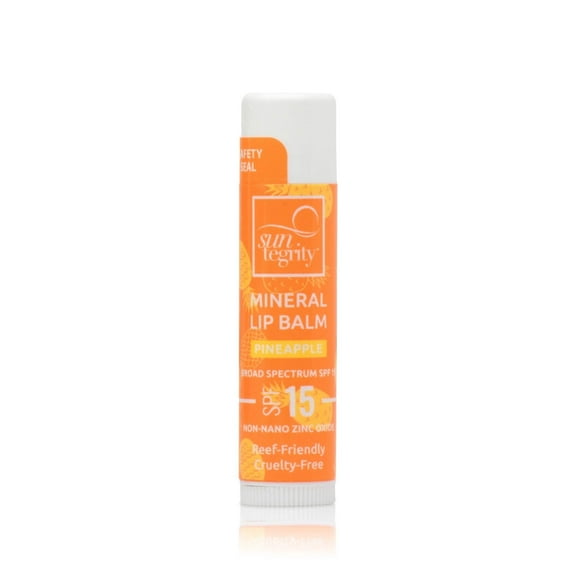 Suntegrity Mineral Lip Balm SPF 15 - Pineapple