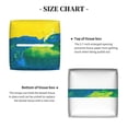 thumbnail image 3 of Rocae Rainbow Colored for High-grade Leather Tissue Box, Exquisite Fashionable Design, Office Tissue Box, Waterproof Family Tissue Box, 3 of 8