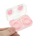 thumbnail image 4 of Unique Bargains 1 Set Contact Lens Case Contact Lens Container Contact Lens Carrier Bunny Pattern 2.6"x1.65"x1.1" Pink, 4 of 5