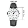 thumbnail image 5 of Roman Classic Dial Trend Men's Calendar Watch - Strap Belt Timepiece, 5 of 5