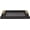 Black, variant on MODE HOME Set of 2 Modern Black Crocodile Leather Serving Trays with Gold Metal Handles, Large Decorative Rectangle Ottoman Coffee Table Tray