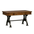 thumbnail image 6 of Arlington House Medium Brown Complete 2 Piece Desk, 6 of 6