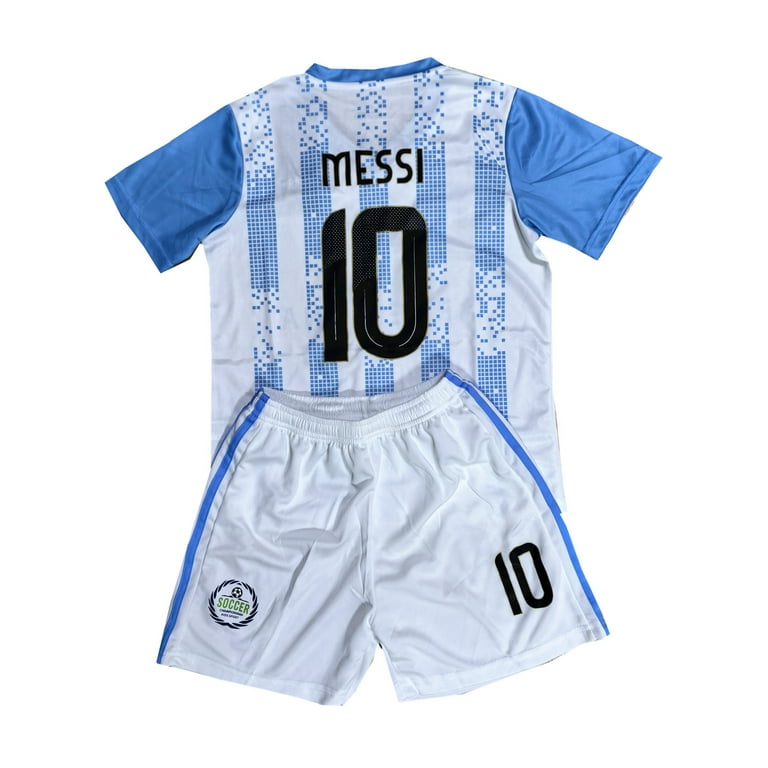 Kids Soccer Jersey New Boys Football Uniforms For M_ESSI-FANS