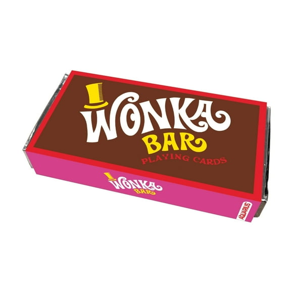 Baraja de cartas AQUARIUS Willy Wonka Chocolate Bar Premium