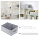 thumbnail image 4 of Contenedores de almacenamiento trapezoides cestas de armario grandes canasta de tela plegable cesta de ropa plegable, 4 of 6