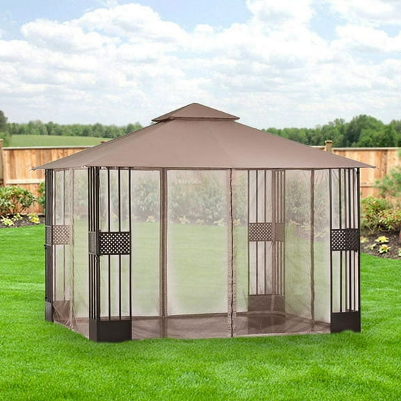 Garden Winds Replacement Canopy Top for Mesh Gazebo - Riplock 350