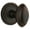 Bronze, variant on Grandeur Newedn_Sd_Na_Cs Eden Prairie Solid Brass Non-Turning One-Sided Dummy Door Knob -