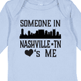 thumbnail image 4 of Inktastic Nashville Tennessee Someone Loves Me Skyline Boys or Girls Long Sleeve Baby Bodysuit, 4 of 5