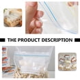 thumbnail image 5 of Worgeous 120 Pcs Fresh-keeping Bags Kitchen Refrigerator Seal Bags Vegetable Storage Bags, 5 of 8