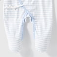 thumbnail image 6 of Newborn Newborn Footed Sleeper Gown With Mitten Cuffs Cotton Side Baby Footed Print Infant Play For 0 6 Months Boys And Girls Baby Romper Pajamas Crawling Clothes, 6 of 6