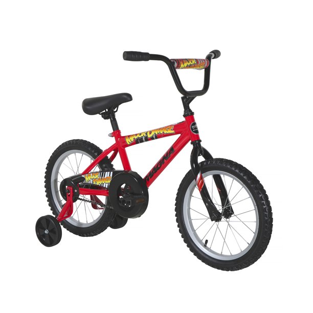 MAGNA 16" BOYS' MAJOR DAMAGE BIKE, RED