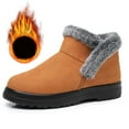 thumbnail image 4 of Women's Boots Winter Boots Fashionable Unisex Design Soft Thick Sole Thermal Insulated Footwear For Cold Weather Outdoor Activities, 4 of 9