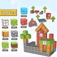 thumbnail image 1 of 100 Uds. Bloques magnéticos de juguete para construir minas, juego mundial magnético para niños y niñas, cubos sensoriales STEM Montessori para regalo para niños pequeños, 1 of 6