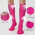 thumbnail image 4 of 1Pairs Baseball Soccer Softball Socks for Youth Adult Solid Colors Socks for Boy Girl, 4 of 6