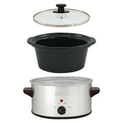 NESCO SC-150-47 1.5-Qt. 120-Watt Metallic Slow Cooker (Silver)