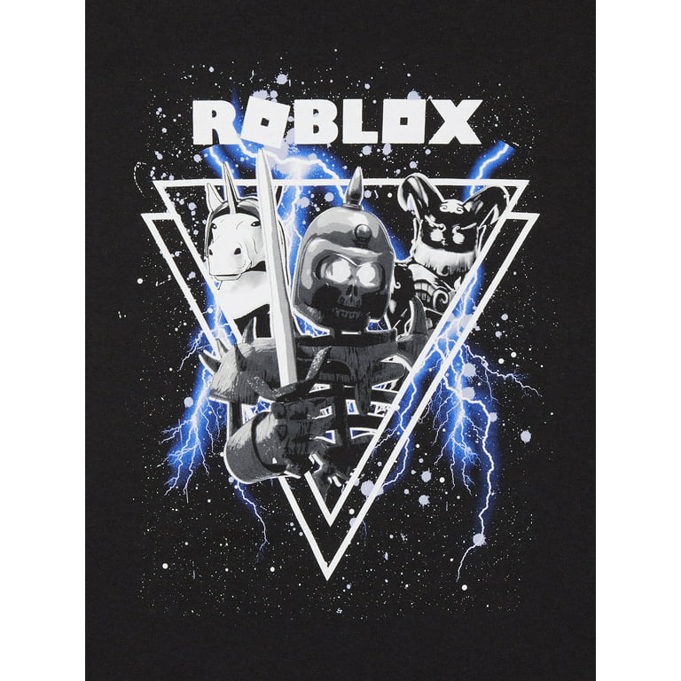 Roblox Boys Youth Black T Shirt Size 18 XL