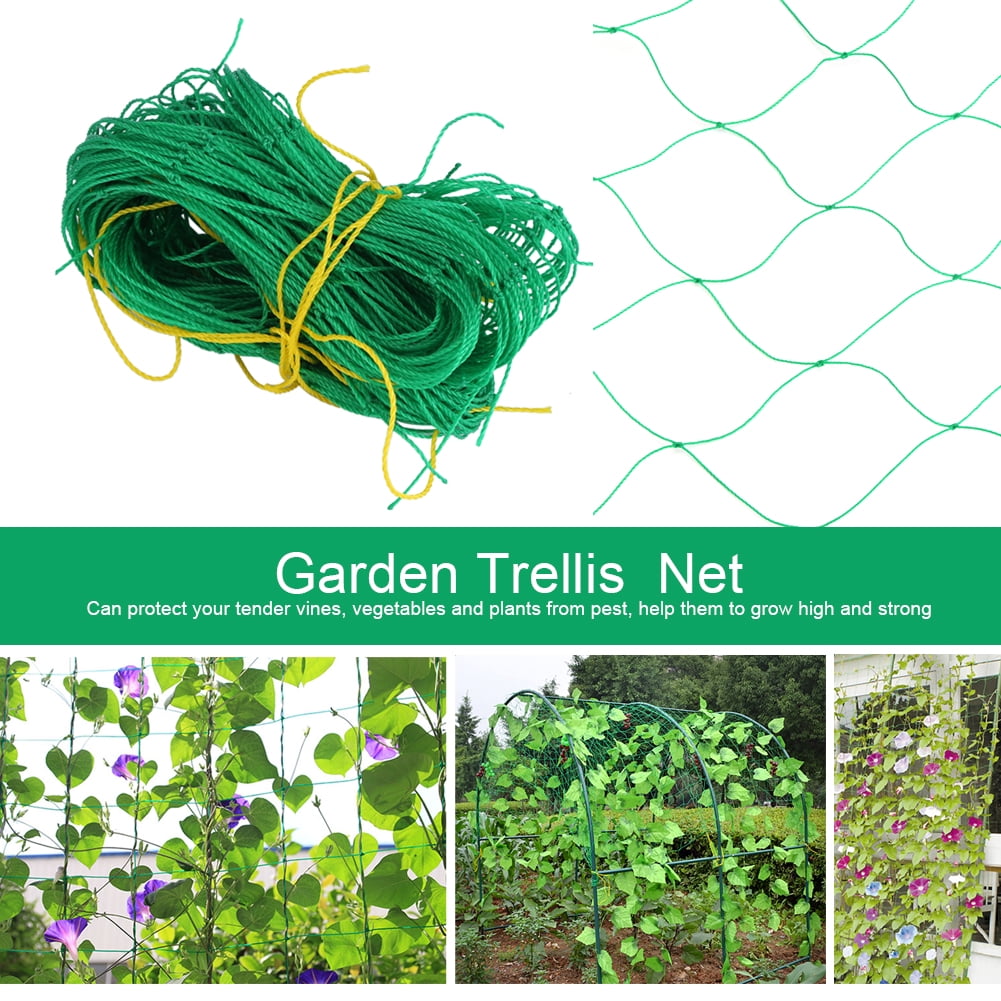Plant Garden Trellis Net Plants Climbing Frame Fruit Tree Protect Anti Pest Weed 