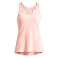 thumbnail image 4 of BODOAO Women's Athletic Racerback Tank Top Sleeveless Scoop Neck Workout Shirt, Lightweight Fitted Sports Top for Yoga Running Gym Training Fitness and Summer Casual Wear Orange L, 4 of 4